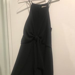 High Neck High-Low Cocktail dress